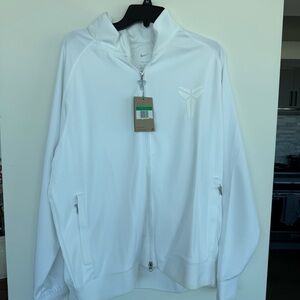 Nike Kobe Bryant Halo White Mamba Full Zip Jacket XL Men's Dri-Fit FZ0936-100